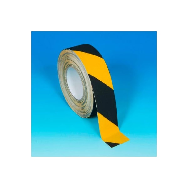 Heskins Llc Heskins Hazard Safety Grip Anti Slip Tape, Black/Yellow, 2" x 60', 60 Grit 3401005000060DUA - main